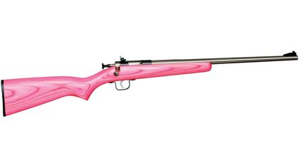 Crickett Keystone Pink Youth .22 Mag Bolt Action Rifle - My First Gun