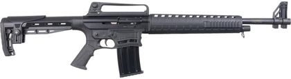 "Armscor MKS-12 Black Chrome Semi-Auto Shotgun, 12 Gauge Precision"