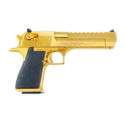 Desert Eagle .357 Mag Titanium Gold Pistol Gen 1 by Magnum Research