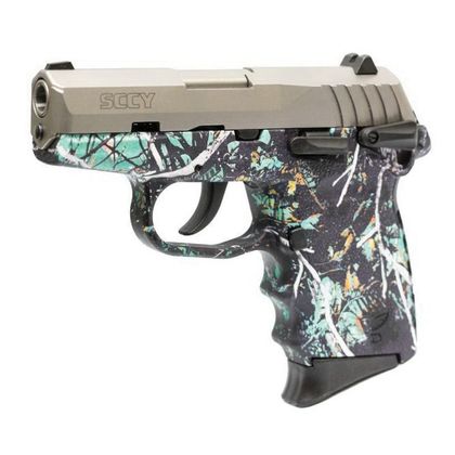 SCCY CPX-1 Gen 1 9mm Muddy Girl Serenity Compact Pistol, 10-Rd Capacity