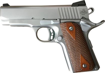 Rock Island M1911 Gen 1 Compact .45 ACP Stainless/Wood Pistol