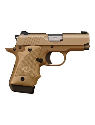 Kimber Micro 9 Desert Gen 1 - Compact FDE 9mm Pistol, Match Trigger