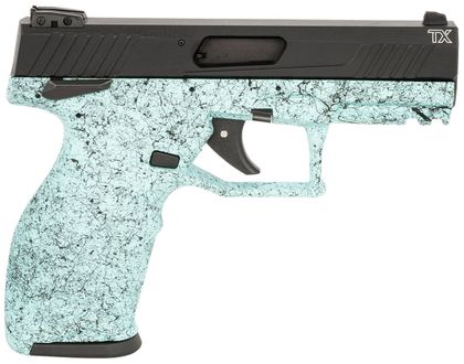 Taurus TX22 Gen 1: Cyan Silver .22LR, 16+1 Capacity, 4" Barrel Pistol
