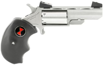 NAA Black Widow Gen 1: Compact .22 Magnum Revolver, Stainless Steel Finish
