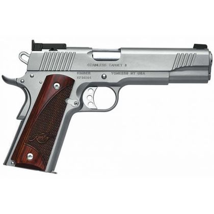 Kimber Stainless Target II: Precision .45 ACP 1911 Pistol with Match-Grade Barrel