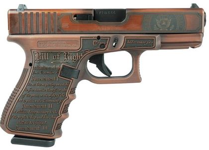 Glock 19 Gen3 Trump Red 9mm Semi-Auto, 15-Rd High-Capacity Handgun