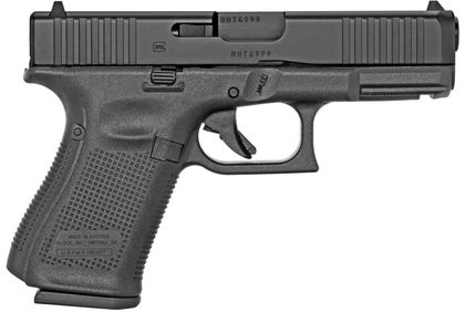 Glock 19 Gen5 Compact 9mm Semi-Auto Pistol - Matte Black 15+1 Capacity