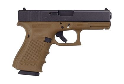 Glock 19 Gen 4 ConcealPro - Compact 9mm with Ergonomic FDE Grip