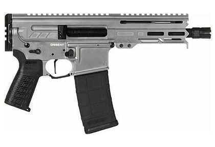 CMMG Dissent MK4 Titanium Tactical Pistol - 5.56 NATO, 6.5" Barrel