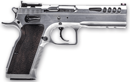 IFG Defiant Stock Master 9mm Gen 1 - Chrome Precision Shooter, 17+1rd