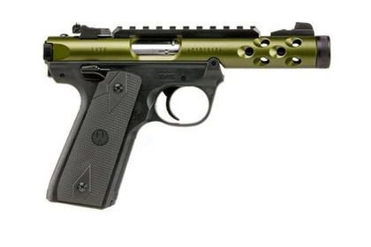 Ruger Mark IV 22/45 Lite Gen 1 .22 LR - OD Green, Lightweight & Reliable