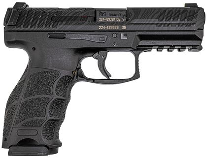 HK VP9SK Gen 1 Damascus 9mm Compact Pistol - Ambidextrous, 17+1 Capacity