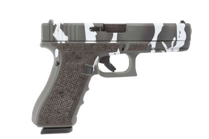 GLOCK G17 Gen 4 Tiger Stripe 9mm Pistol, 17-Round, Semi-Auto Mastery