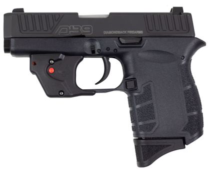 Diamondback DB9 Gen 1 9mm Compact Pistol with Viridian Laser, Black
