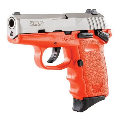 SCCY CPX-1 Gen 1 9mm Two-Tone Orange Semi-Auto Pistol