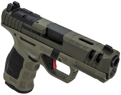SAR USA SAR9 C Gen3 9mm OD Green Compact Pistol - 15+1 Rounds