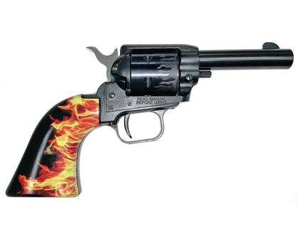 Heritage Barkeep Heater Gen 1 .22 WMR Revolver - Flame Engraved 3" Barrel