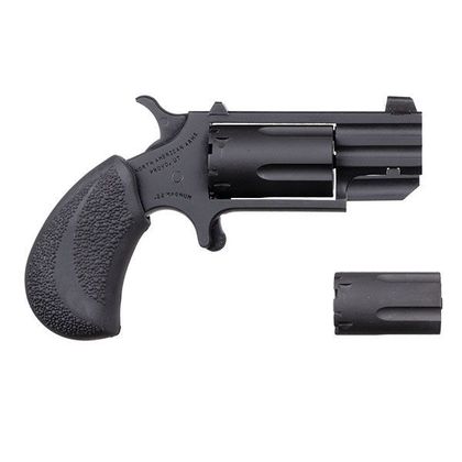 NAA Pug Gen 1 Compact Revolver - .22 WMR/.22 LR, Black Finish