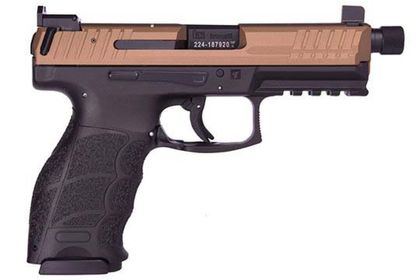 HK VP9 Burnt Bronze 9mm Pistol - Gen 1: Precision & Style in One