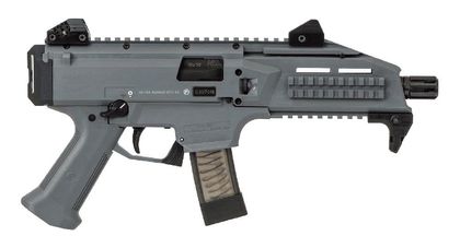 CZ Scorpion EVO 3 S1 Grey 9mm Pistol - Compact Home Defense 10rd