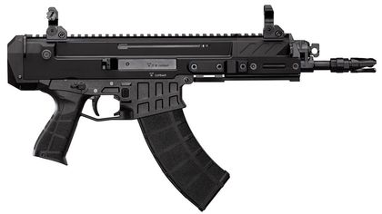 CZ Bren 2 MS Gen 1 Tactical Pistol, 7.62x39mm, 30rd - Lightweight Black