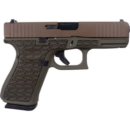Glock 19 Gen 5 9mm Compact Pistol - Chocolate Brown, 15+1 Capacity