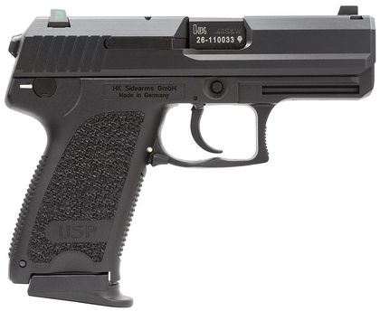 HK USP40 Compact V7 LEM .40 S&W DAO NightSight Pistol - Black