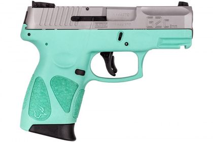 Taurus G2C Gen 1 9mm Pistol - Cyan Finish, 12+1 Capacity