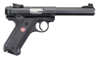 Ruger Mark IV Target .22 LR SAO Pistol - Precision Blued 5.5" 10+1 Rds