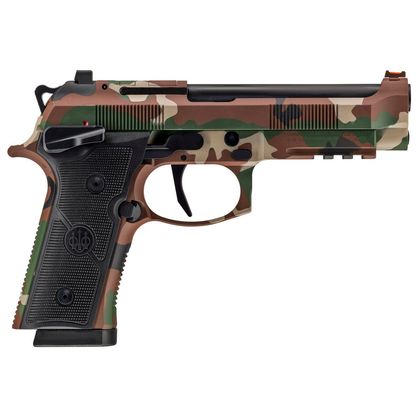 Beretta 92XI Combat Camo Gen 1 Pistol - 9MM, SAO, 10-Round Capacity