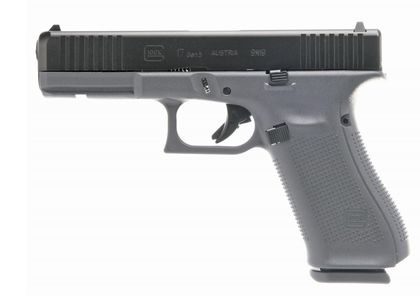Glock 17 Gen 5 Gray 9mm Semi-Auto - 17-Round Precision Handgun