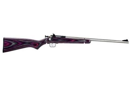 Keystone Crickett .22 LR Youth Rifle - Purple Laminate Edition