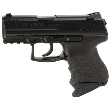 HK P30SK Gen 1 9mm Subcompact DAO Pistol, 15+1 Rounds, Black