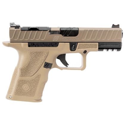 Zev OZ9 V2 Combat Compact 9mm Pistol - Flat Dark Earth Finish