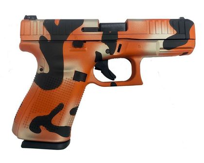Glock 44 Gen 1 .22 LR Semi-Auto Pistol - Orange Camo Edition