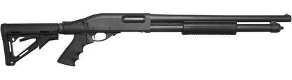 Remington 870 Tactical Gen 1 Shotgun - 12GA Pump, Adjustable Stock, Black