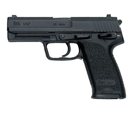 HK USP45 V1 Tactical .45 ACP Pistol - Matte Black, 10+1 Capacity