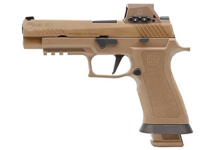 Sig Sauer P320 M17X Gen 1 Coyote 9mm Pistol w/Romeo X Optic, 21+1 Capacity