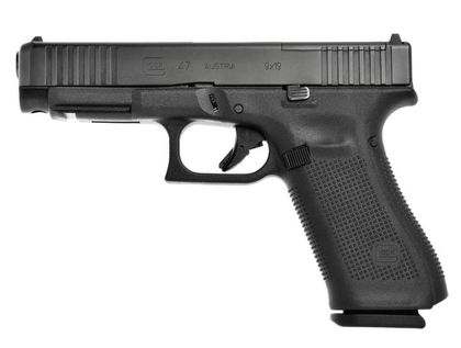 Glock G47 MOS Gen 5 9mm Optics-Ready Pistol, 10+1 Rds, Black Finish