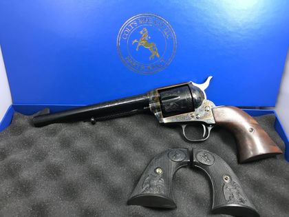 Colt New Frontier SAA 200th Anniversary .45 LC Engraved Revolver