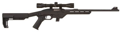 Citadel Traker Gen 1 .22 LR 18" Black Semi-Auto Rifle with Fiber Optics