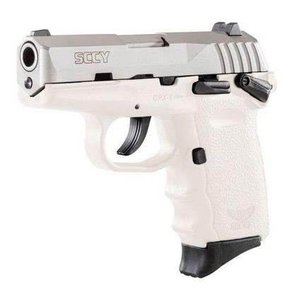 SCCY CPX-1 Gen 1 Two Tone White 9mm Compact Pistol