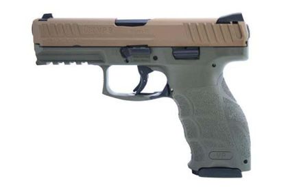 HK VP9 Gen 1 OD Green 9mm Night Sight Semi-Auto Pistol