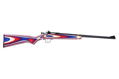 Keystone Crickett .22 LR Patriotic Single Shot Rifle - Red/White/Blue