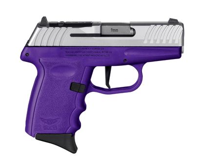 SCCY DVG-1 RDR Purple 9mm Compact Semi-Auto Pistol - Gen 1