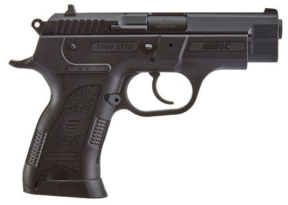 SAR B6C Gen 1 Compact 9mm Pistol - Black Polymer, 13-Round Capacity