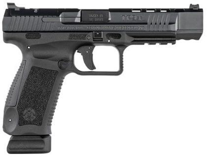 Canik TP9SFx Blackout Gen1 9mm SAO Pistol - 20-Round Match Barrel