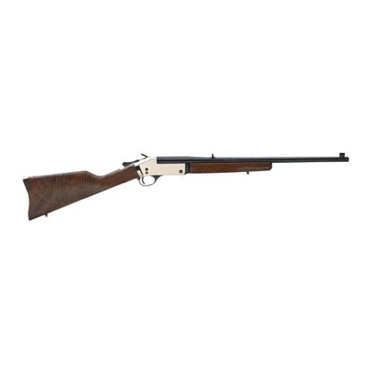 Henry Brass Hunter .45-70 GOVT Single Shot Rifle - 22" Walnut Stock