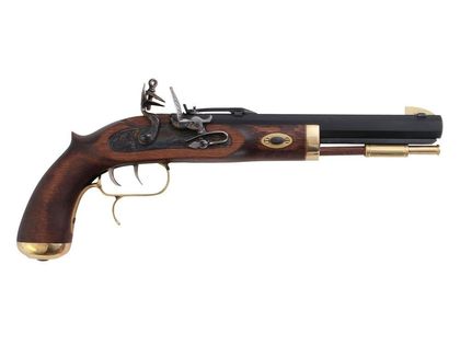 Traditions Trapper .50 Flintlock Pistol - 9.75" Blued Muzzleloader