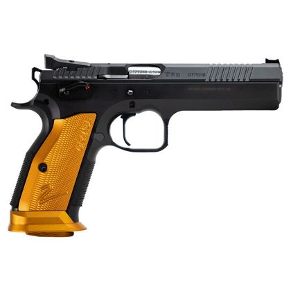 CZ 75 TS 2 Orange Elite 9mm SAO, 5.28" Barrel, 20+1 Capacity